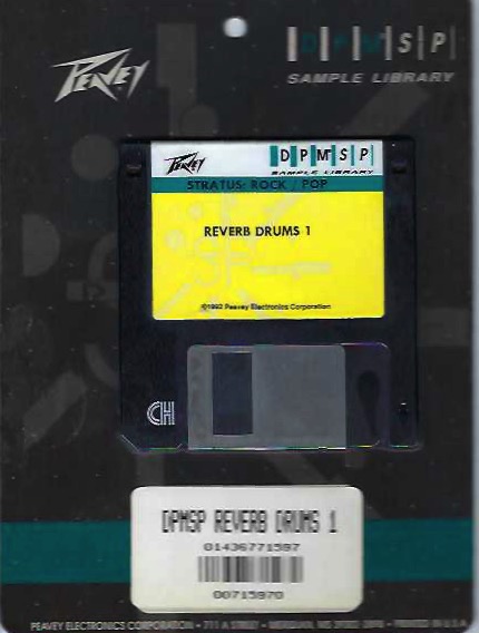 Peavey SP Disk Stratus: Rocj/Pop Reverb Drums 1 New